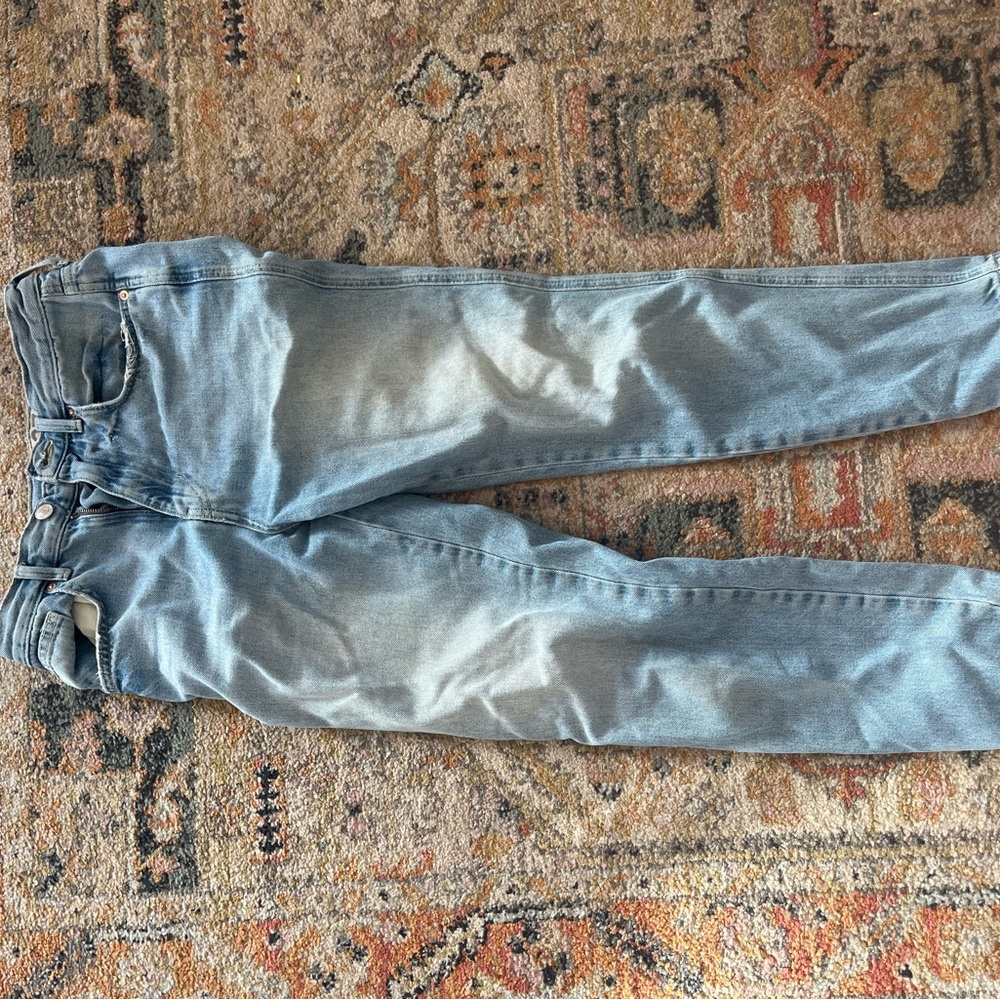 We The Free Women's Straight Leg Jeans in Light Blue